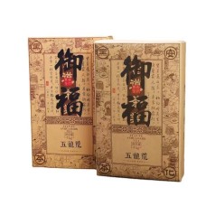 Anhua Black Tea Golden Flower Hand-Constructed Porcelain Brick Tea Tientsin 1KG